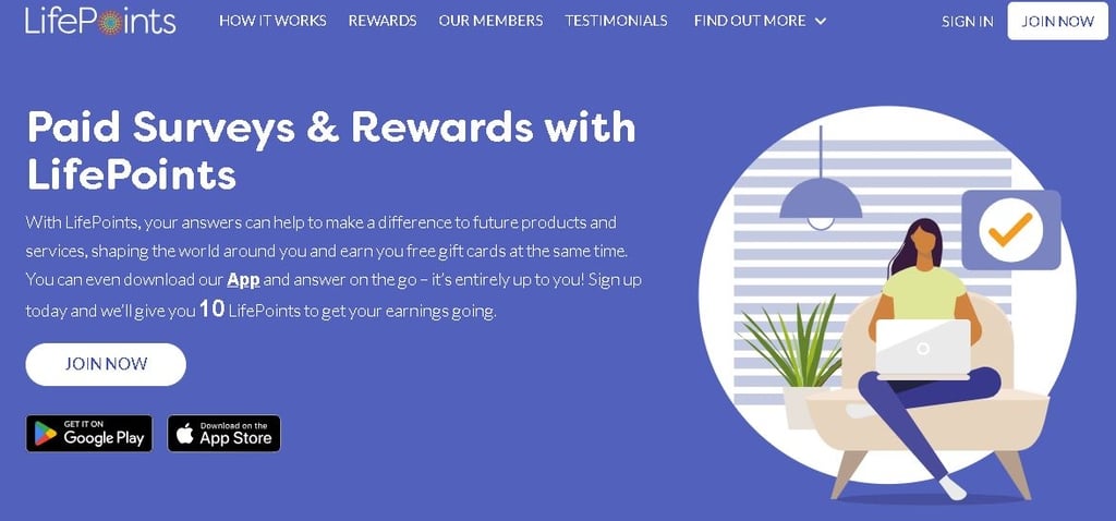 LifePoints website