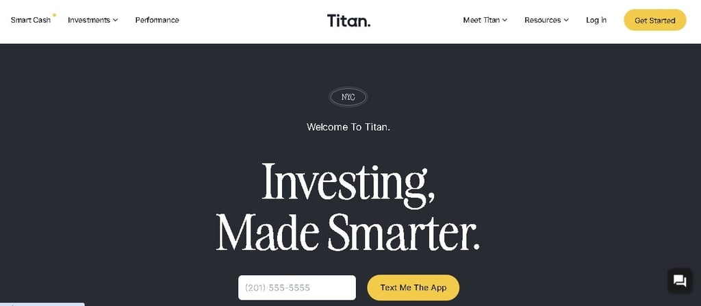 Titan website