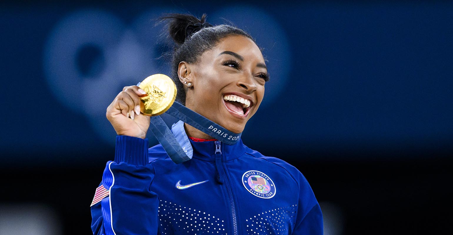 Simone Biles gold medal USA gymastics olympics