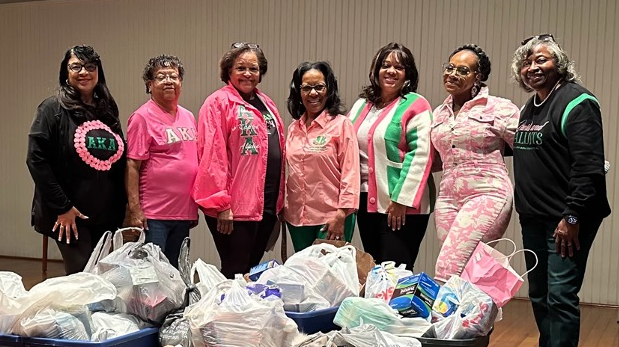 From Heart to Haven: Eta Phi Omega’s Warm Winter and Essentials Contribution