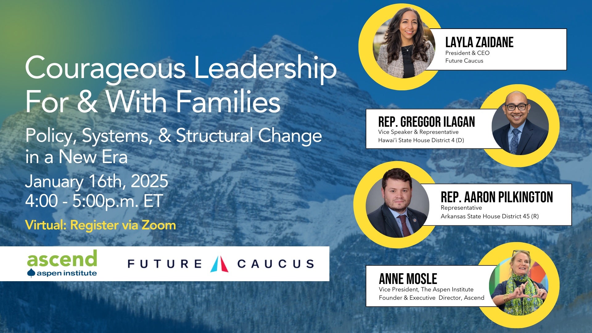 Courageous Leadership For & With Families: Lessons For a New Era – The Aspen Institute