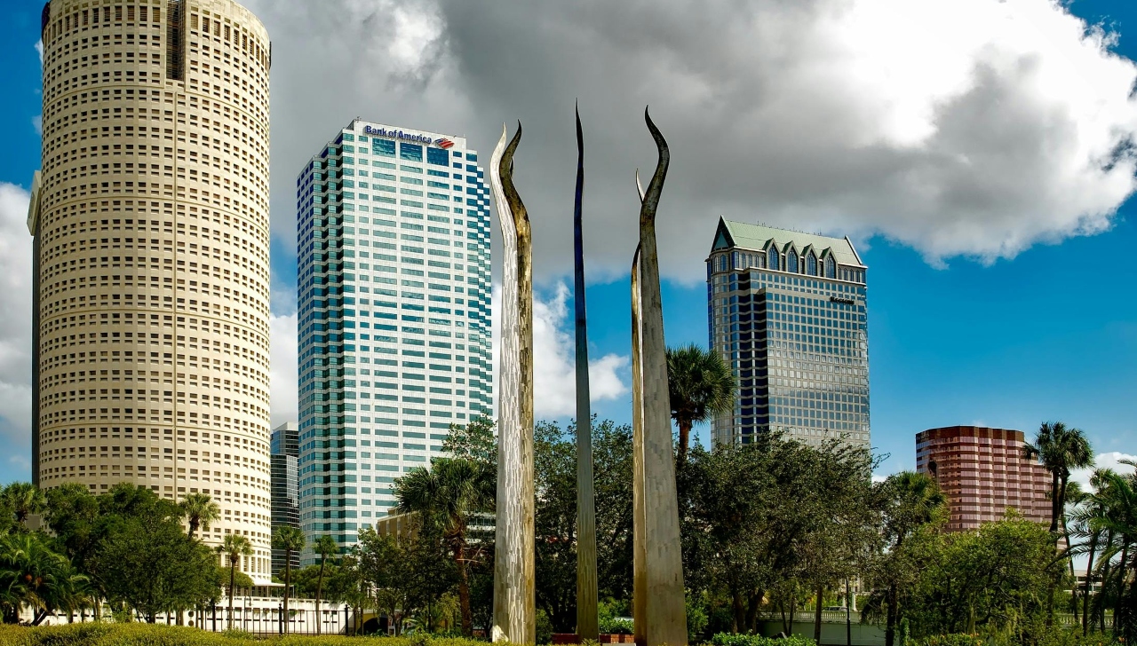 Tampa city skyline