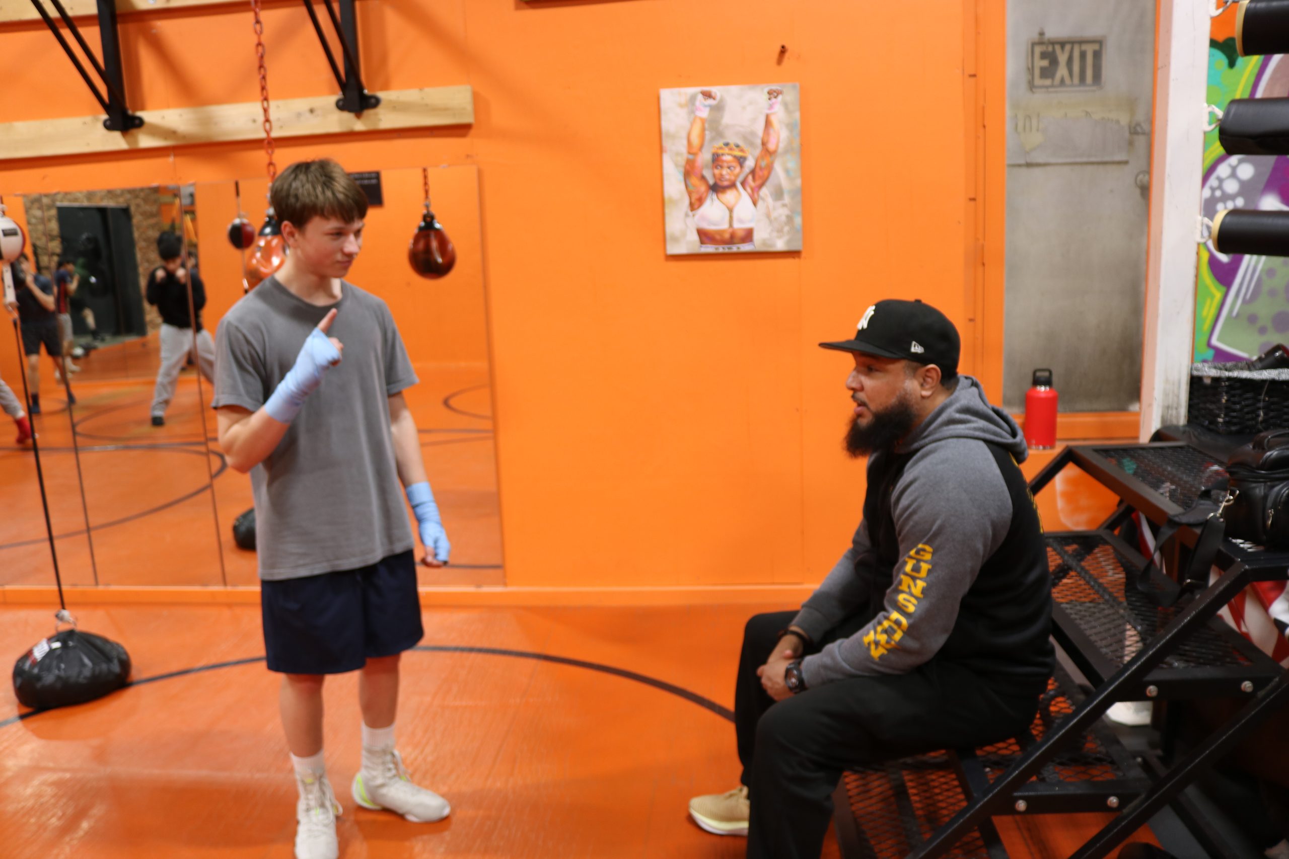 Wartime Boxing: He Cut His Safety Net, Now 2,000 Kids Are Following