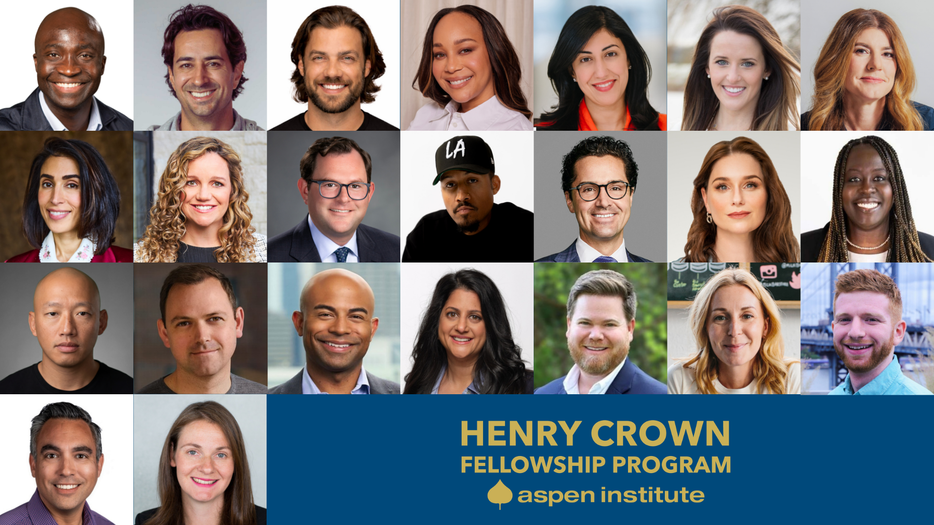 Announcing the 2026 Class of Henry Crown Fellows